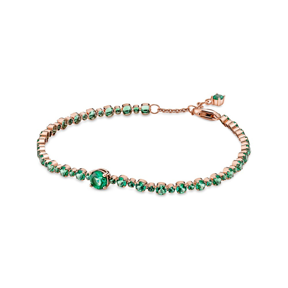 PANDORA Sparkling Pavé Tennis Bracelet 580044C01