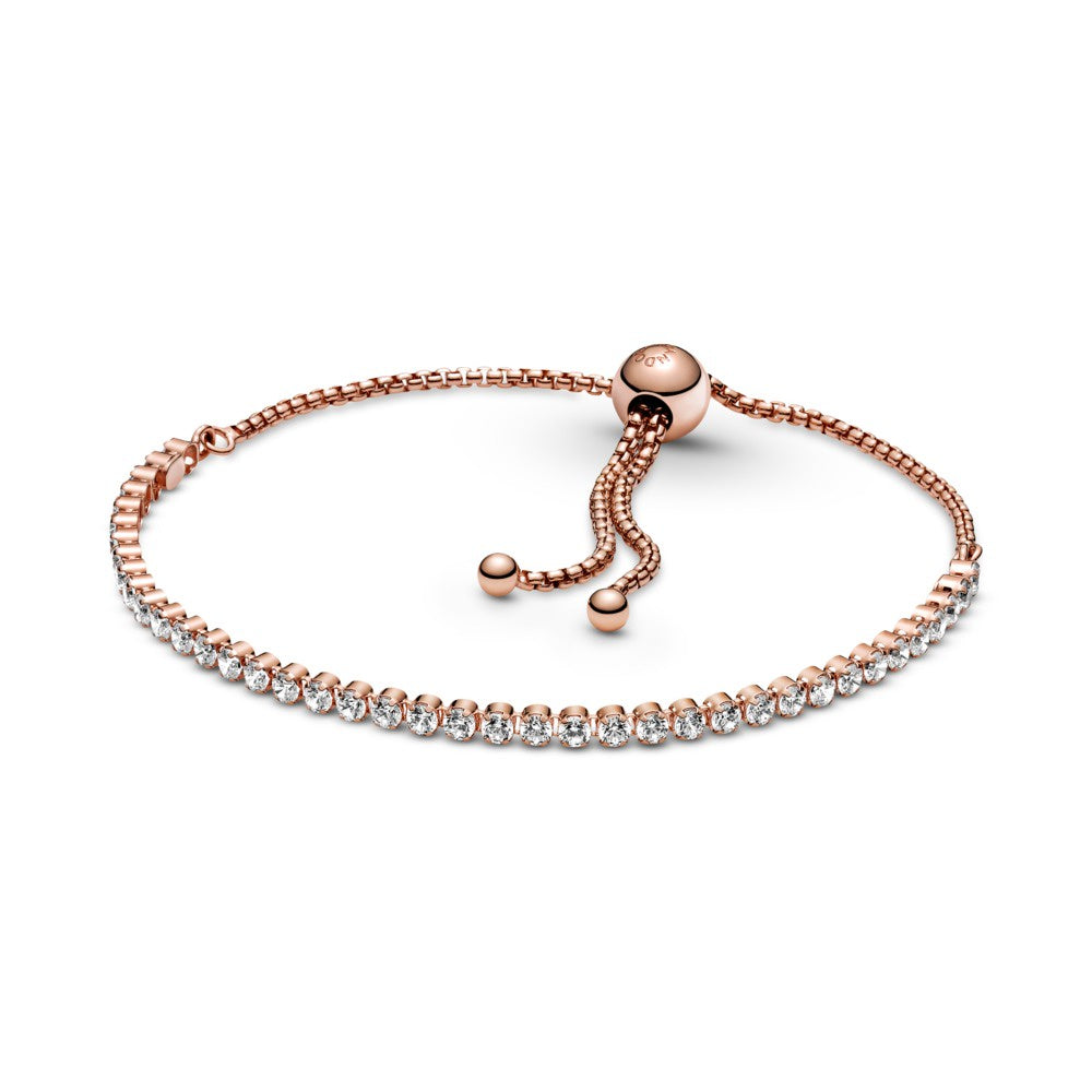 PANDORA Sparkling Slider Tennis Bracelet 589375C01
