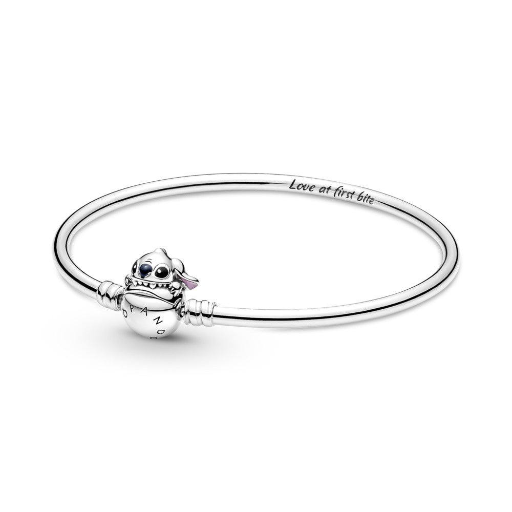 PANDORA Disney Stitch Silver Bangle 591683C01