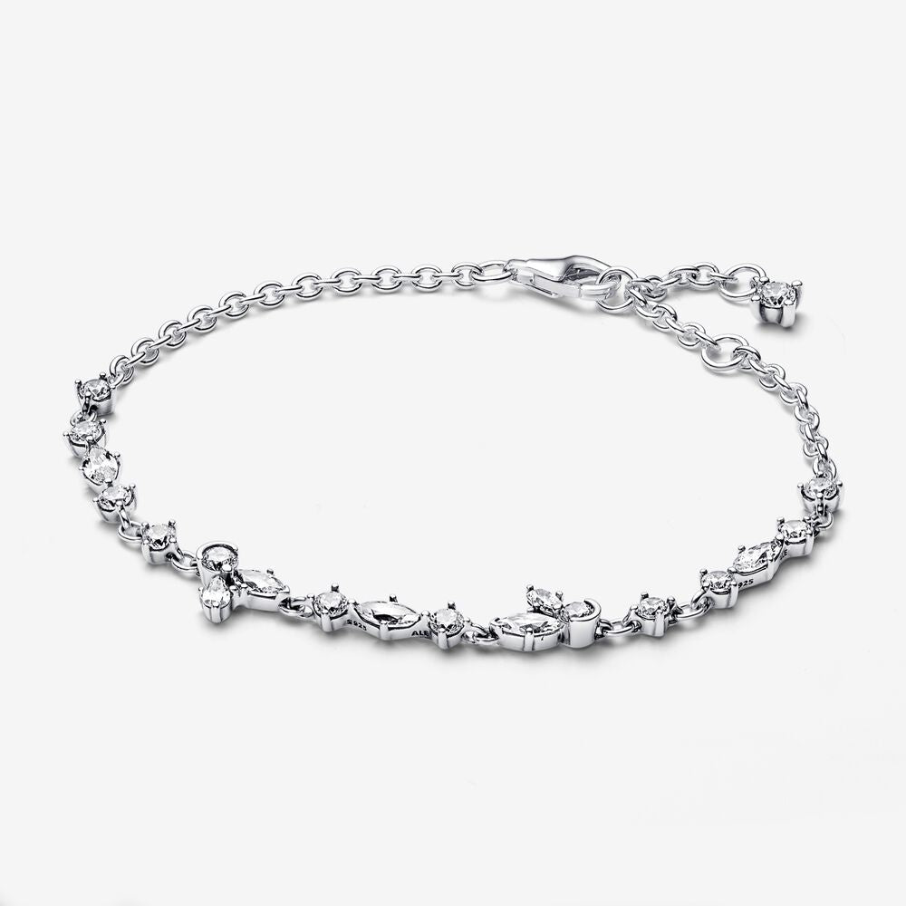 PANDORA Sparkling Herbarium Cluster Chain Bracelet 592631C01