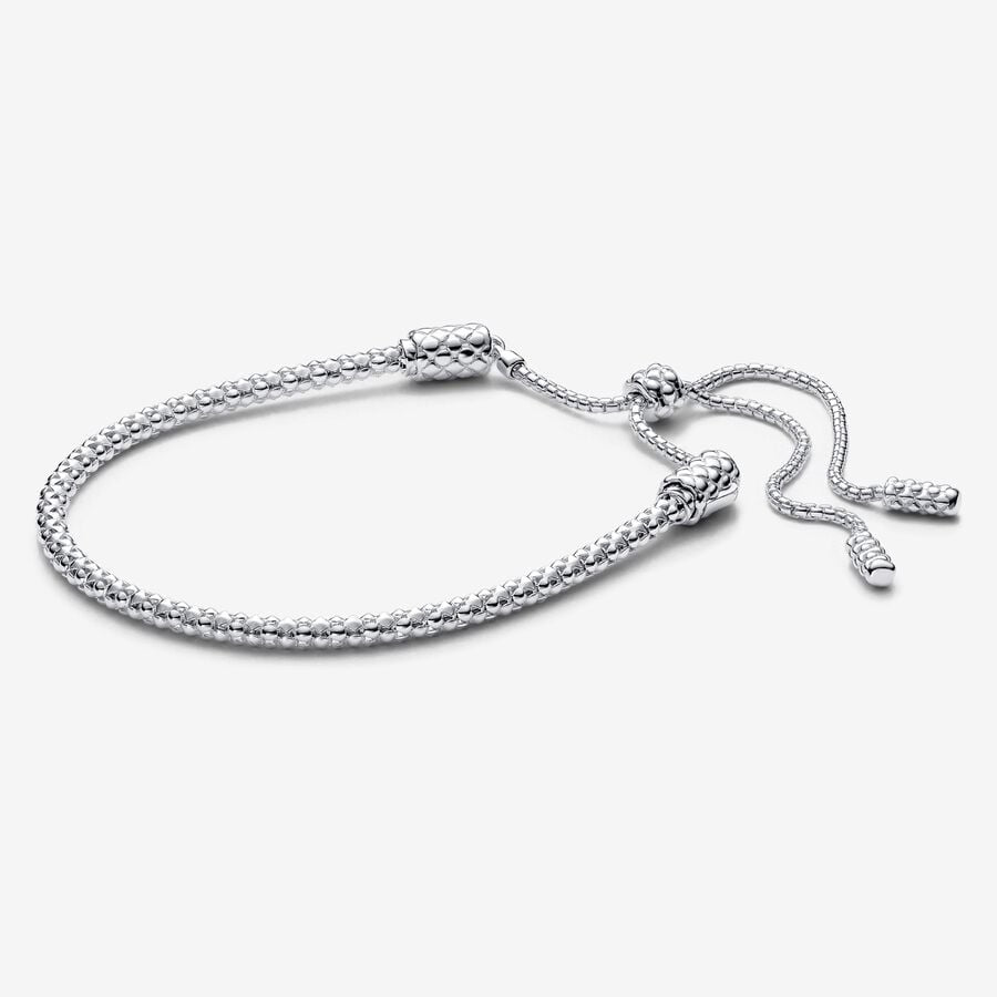 PANDORA Moments Studded Chain Slider Bracelet 593090C00