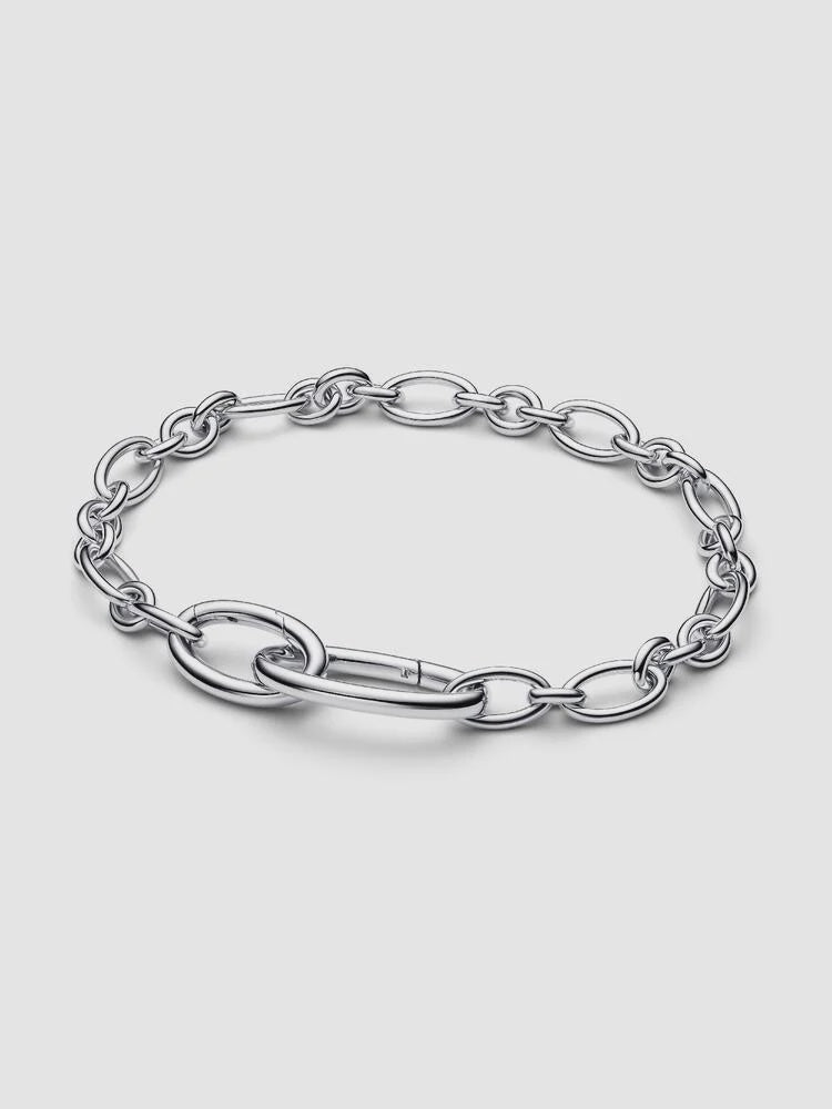 PANDORA Openable Oval Link Chain Bracelet Sterling silver 594678C00