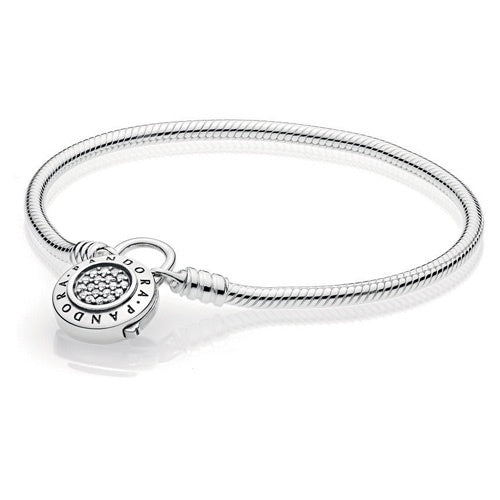 PANDORA Moments Smooth Silver Bracelet 597092CZ