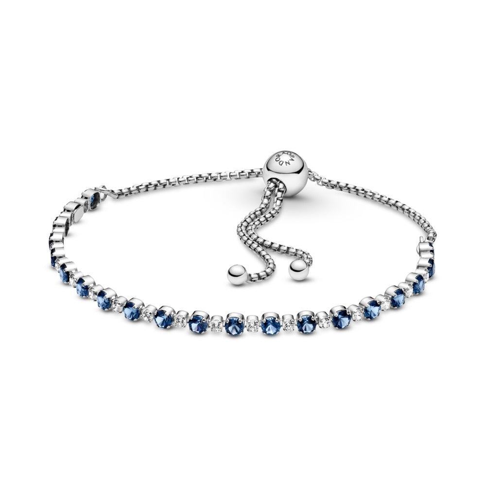 PANDORA Silver Blue Bracelet 599377C01