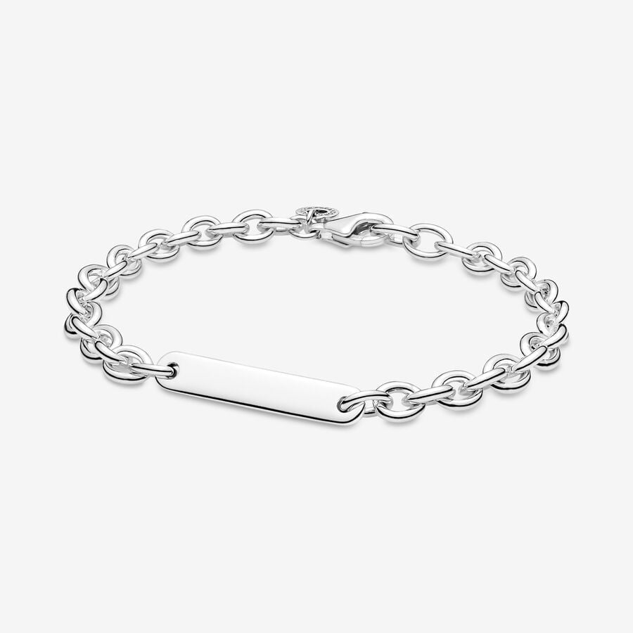 PANDORA Engravable Bar Link Bracelet 599523C00