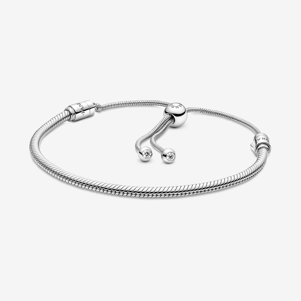 PANDORA Snake Chain Slider Bracelet 599652C01