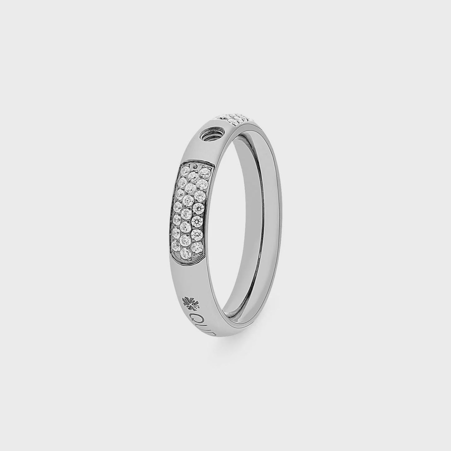 Qudo S/S Duluxe sml Ring size 56 626660