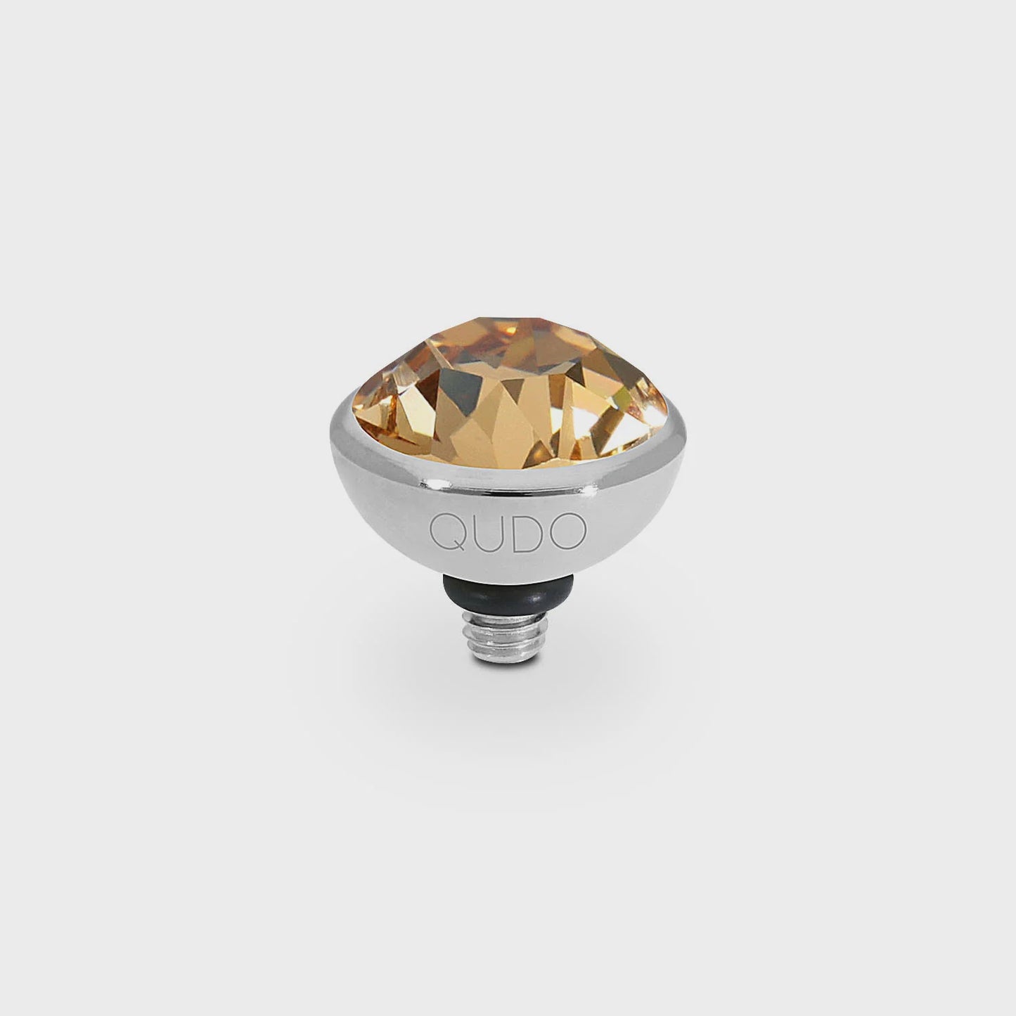 Qudo S/S Bottone 10mm Top Light Colorado Topaz 627259