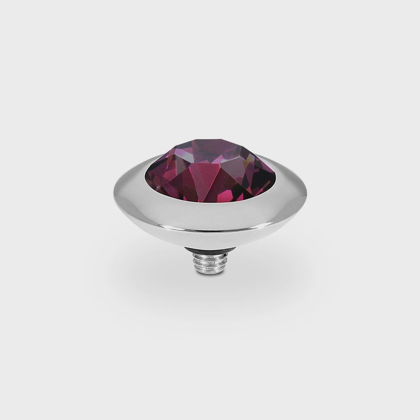 Qudo S/S Amethyst Tondo 13mm Top 629174