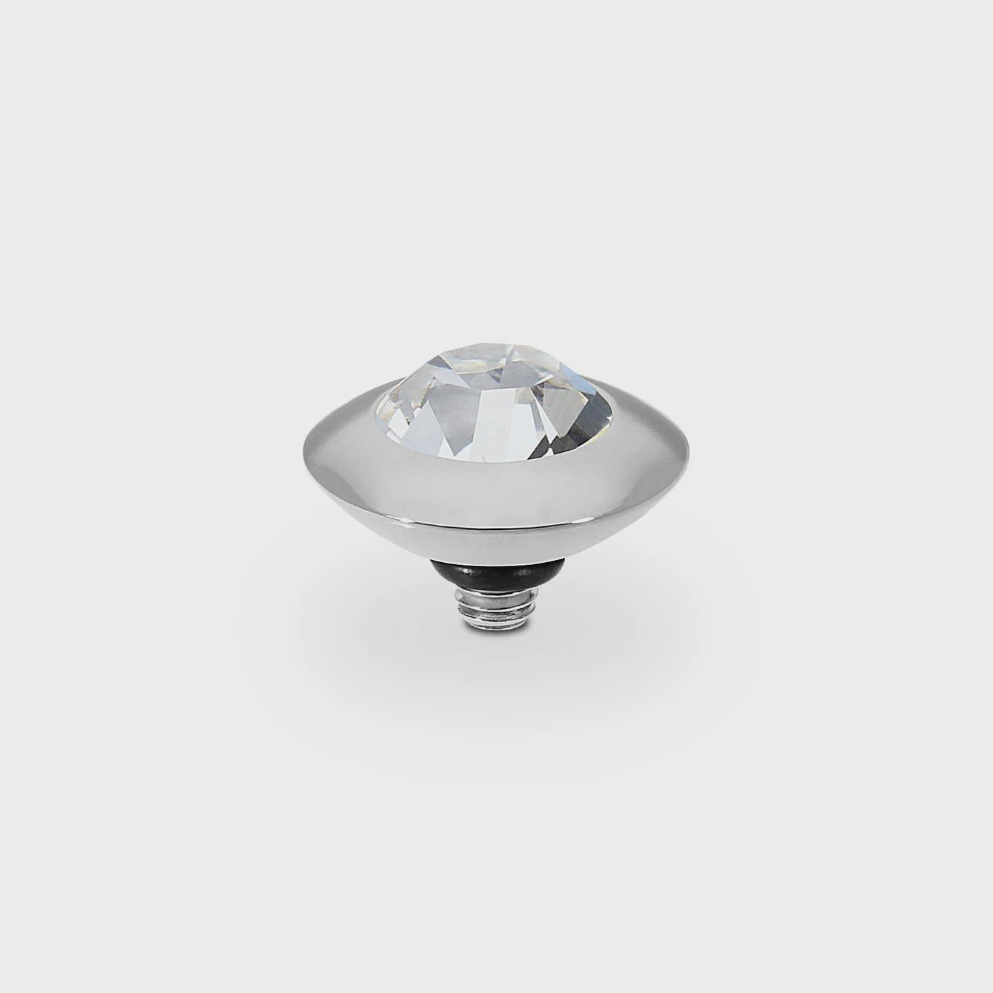 Qudo S/S Tondo 11mm Top Crystal 653500