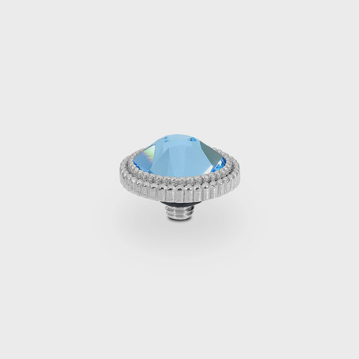 Qudo S/S Fabero Flat 10mm Top Aquamarine 664700