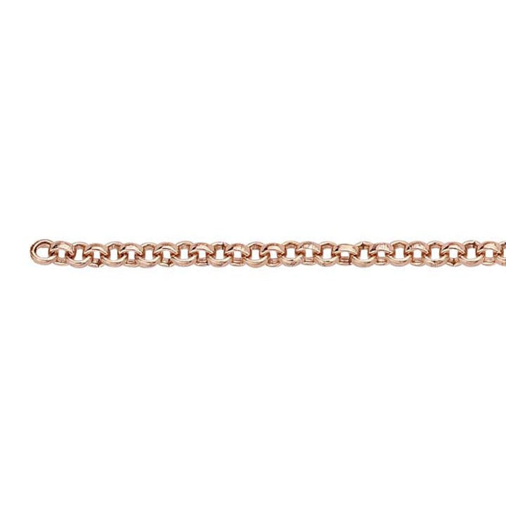 Perma Jewel Rose Gold Filled 2.1mm Rolo Chain PJ-1420RGF1002-21cm