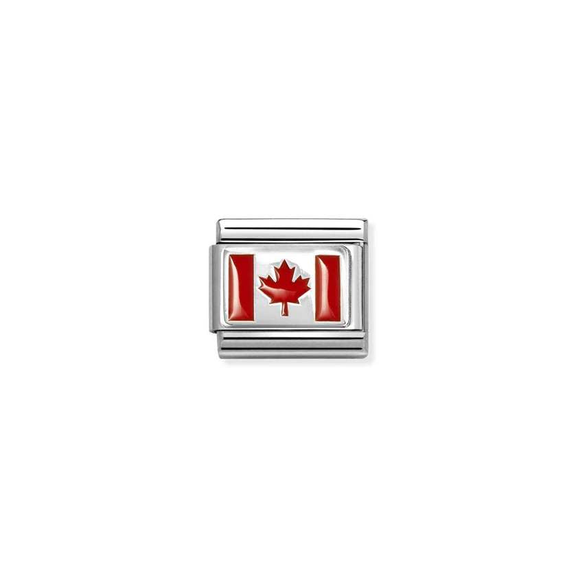 Nomiantion Steel Enamel Canada Flag 330207-37