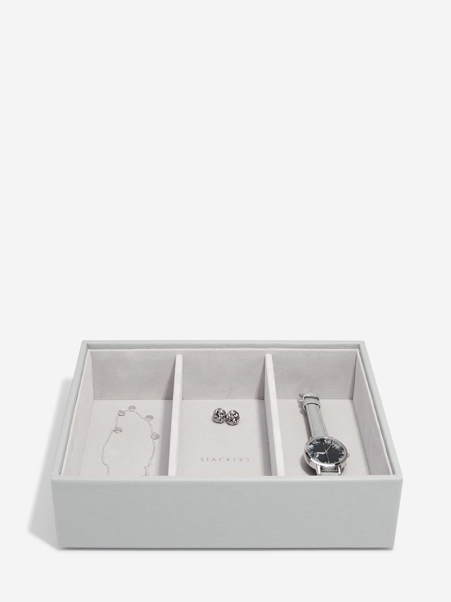 Stackers Classic Watch Accessory Layer Pebble Grey 74491