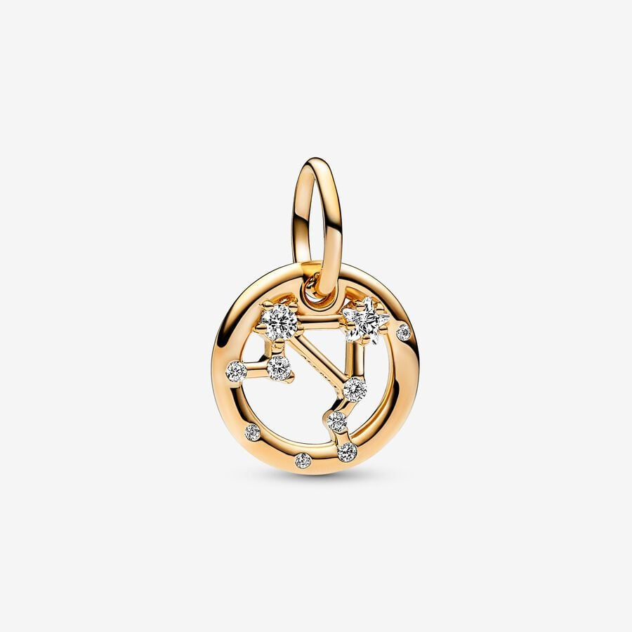 PANDORA Libra Zodiac Dangle Charm 762712C01