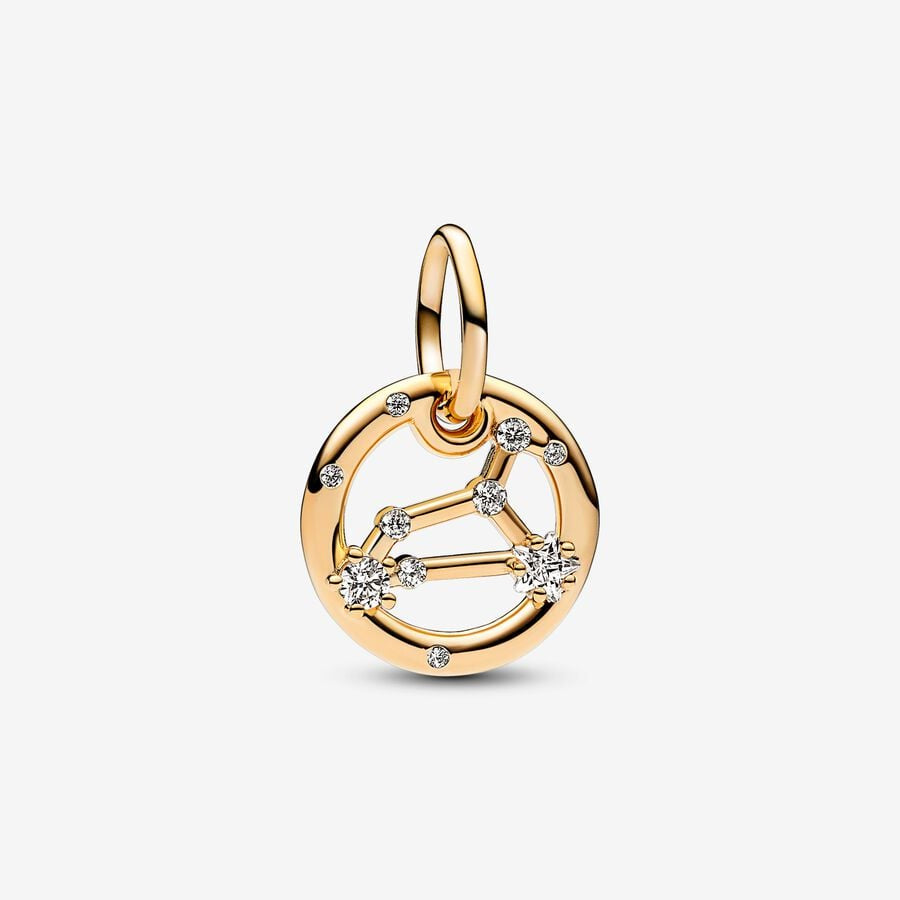 PANDORA Leo Zodiac Dangle Charm 762725C01