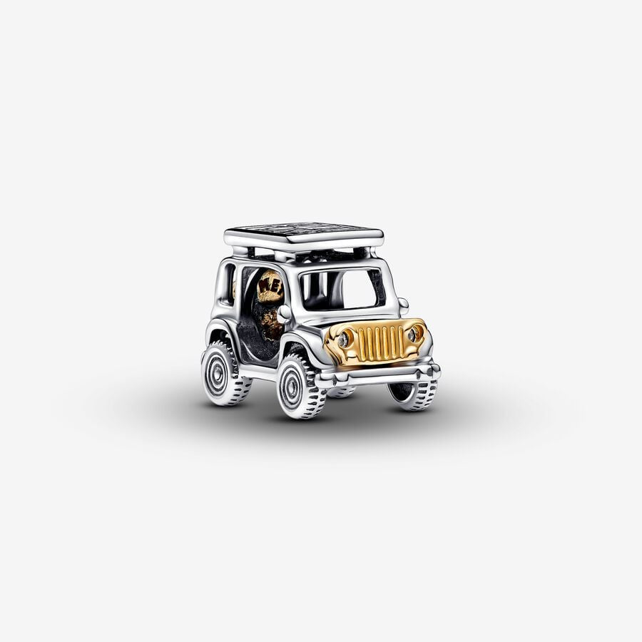 PANDORA Two-tone Adventure Car Charm 763330C01