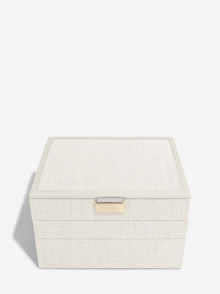 Stackers Linen/Otmeal Classic Set of 3 76387
