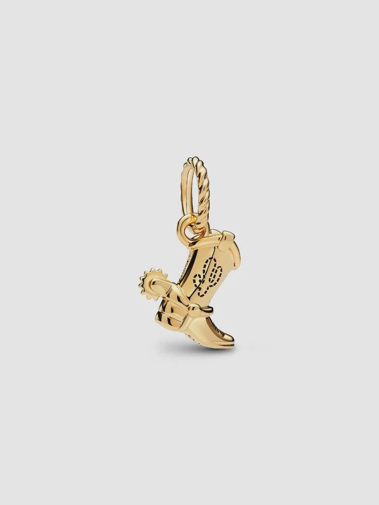 PANDORA Disney Pixar Toy Story Cowboy Boot Charm 14k gold plating 764606C01