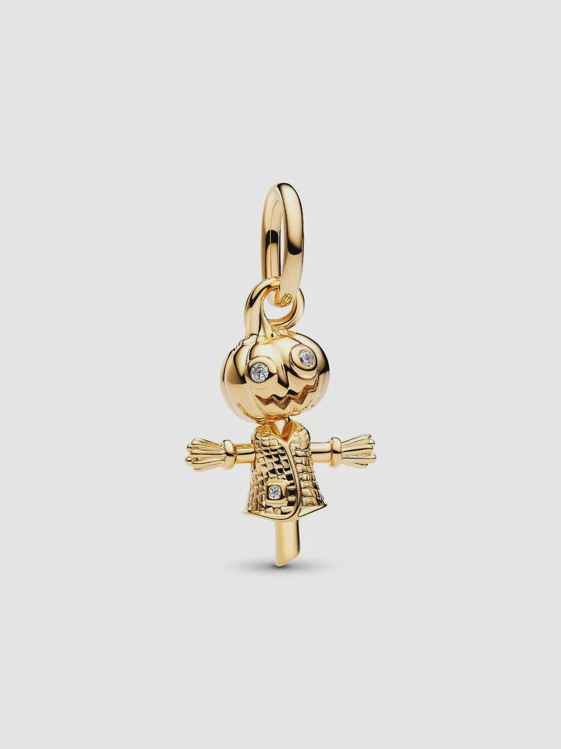 PANDORA Pumpkin Scarecrow Dangle Charm 764770C01