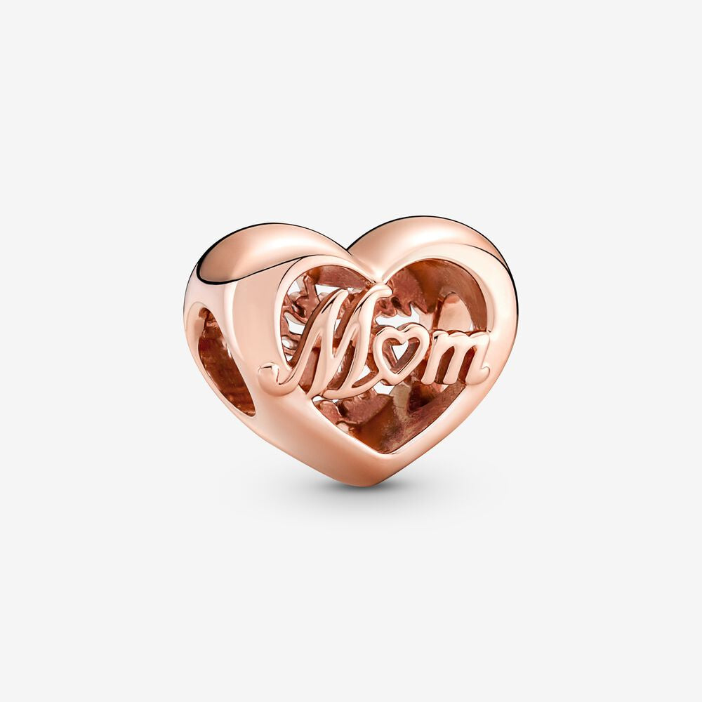 PANDORA Thank You Mum Heart Charm 781451C00