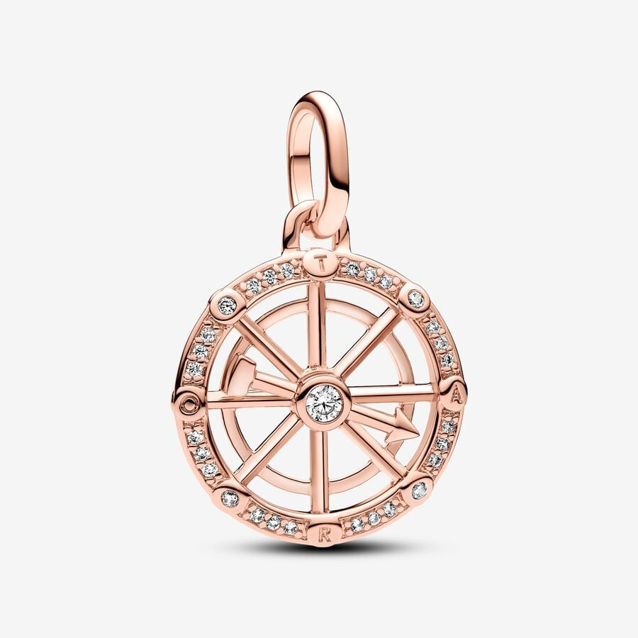 PANDORA ME Wheel of Fortune Medallion Charm 783063C01