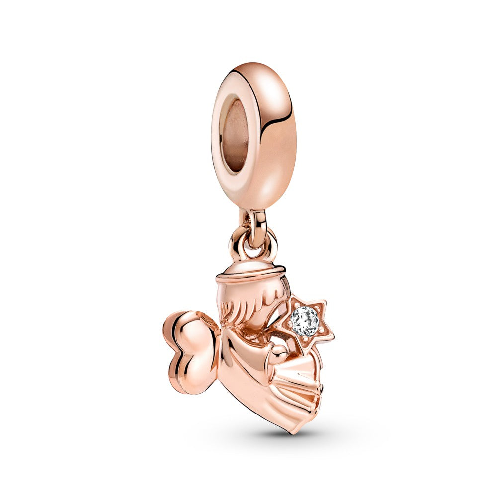 PANDORA Heart Winged Angel Dangle Charm 789650C01