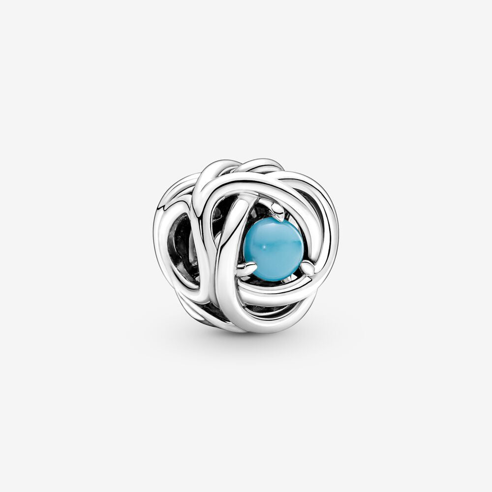 PANDORA December Birthstone Eternity Circle Charm 790064C02