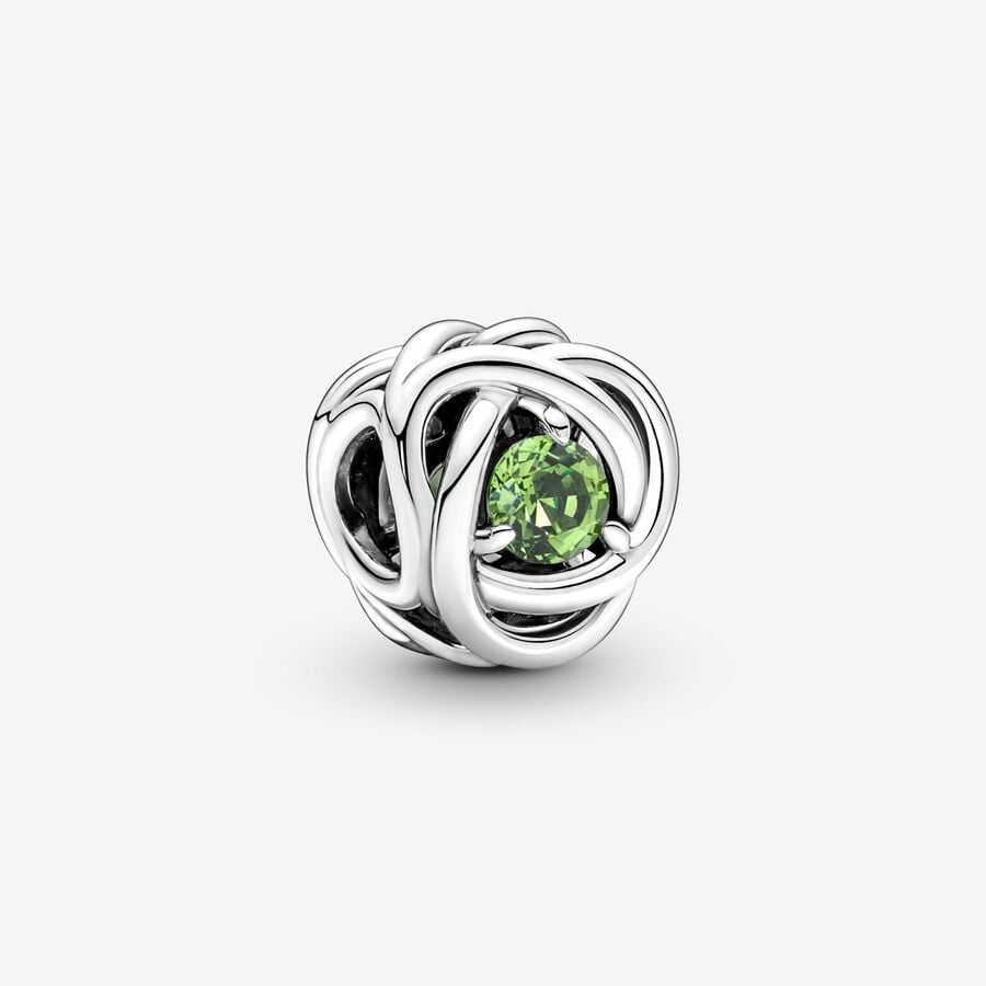 PANDORA Silver Spring Green Charm 790065C03