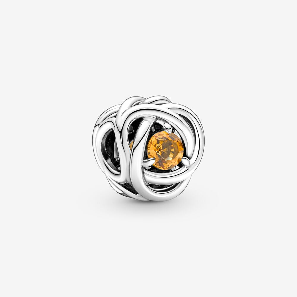 PANDORA November Birthstone Eternity Circle Charm 790065C04