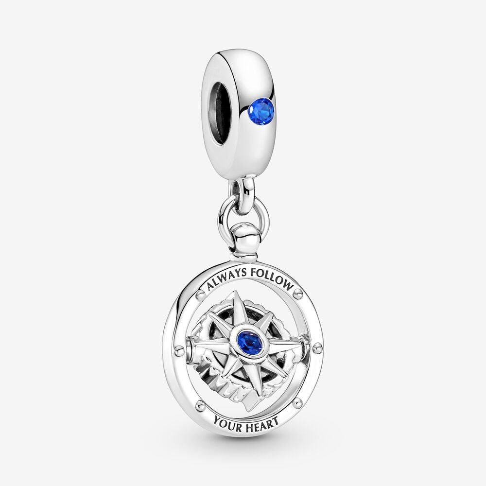 PANDORA Spinning Compass Dangle Charm 790099C01