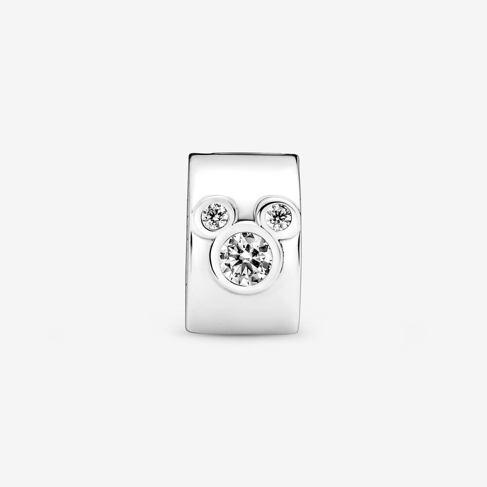 PANDORA Disney Mickey Mouse & Minnie Mouse Clip Charm 790111C01