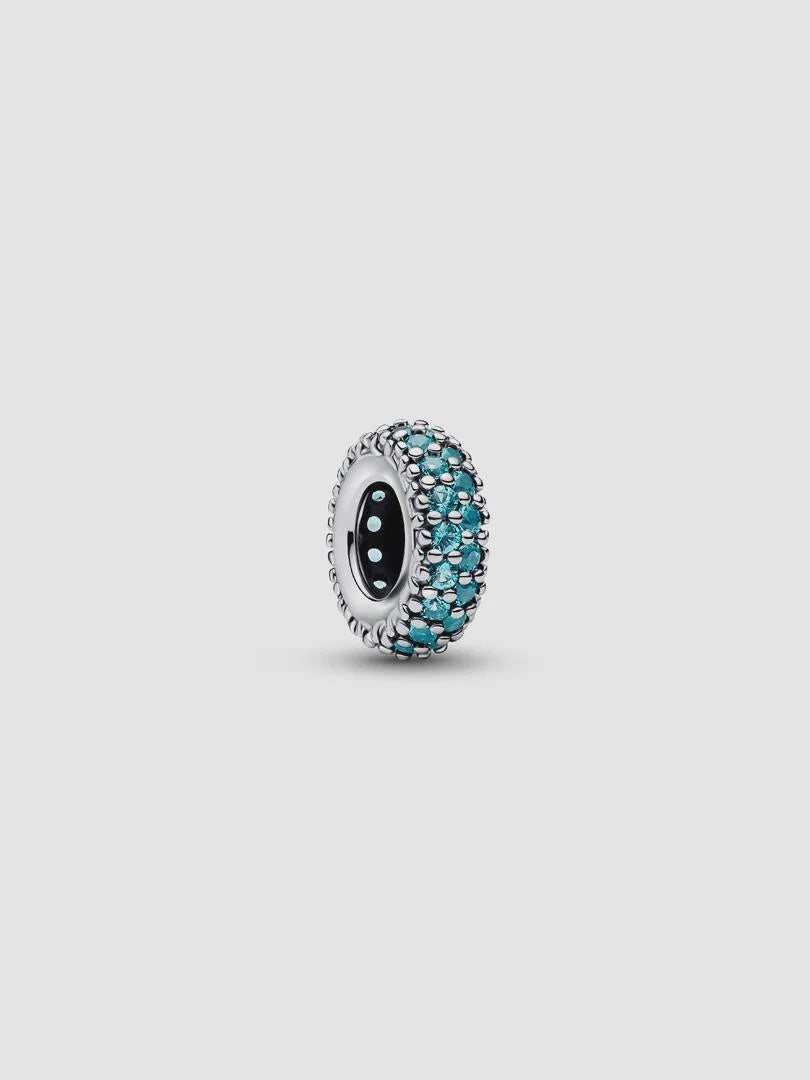 PANDORA Ice Blue Stone Spacer Charm 791359C01