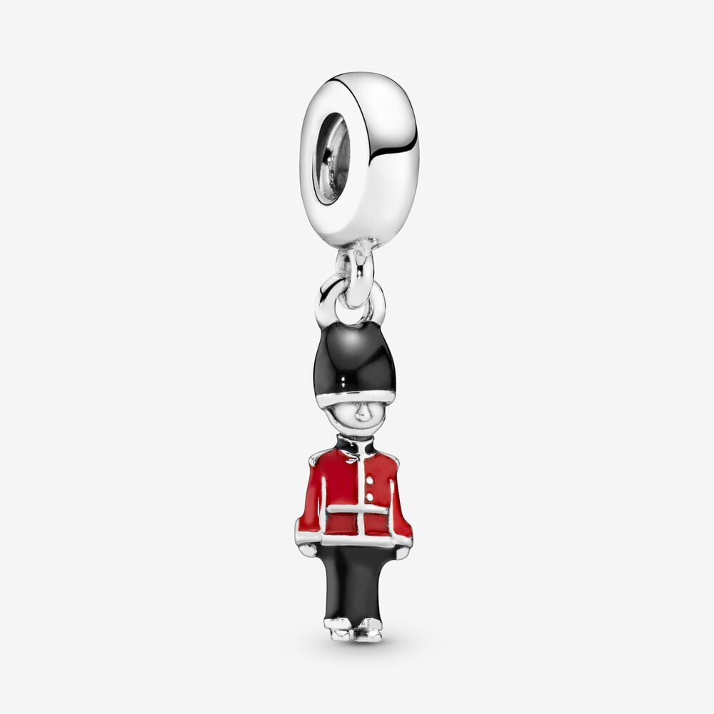 PANDORA British Royal Guard Dangle Charm 791513ENMX