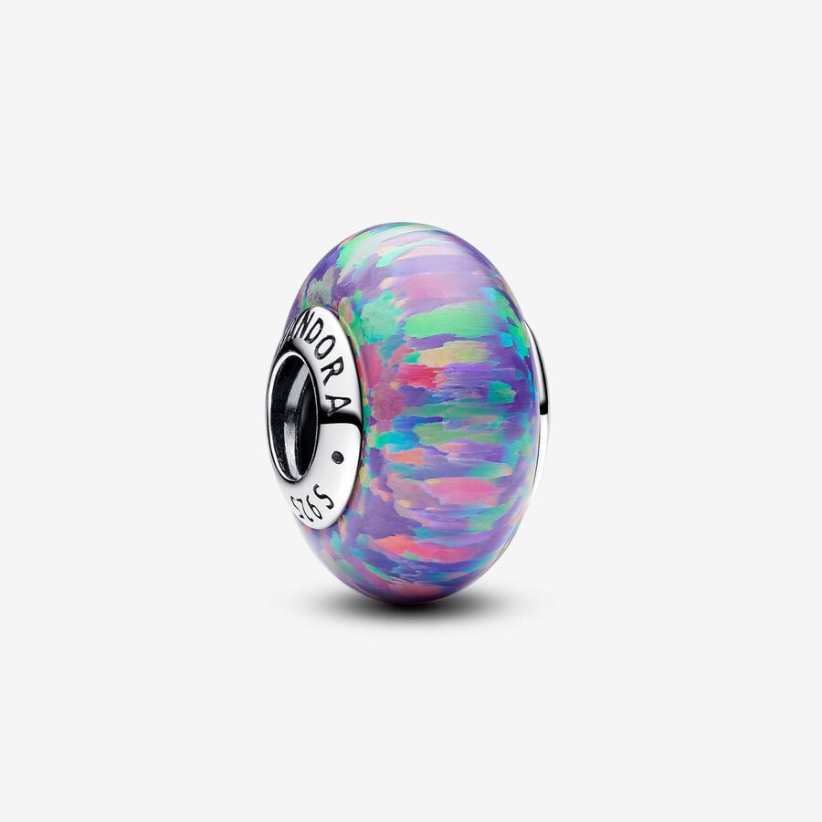 PANDORA Opalescent Purple Charm 791691C05