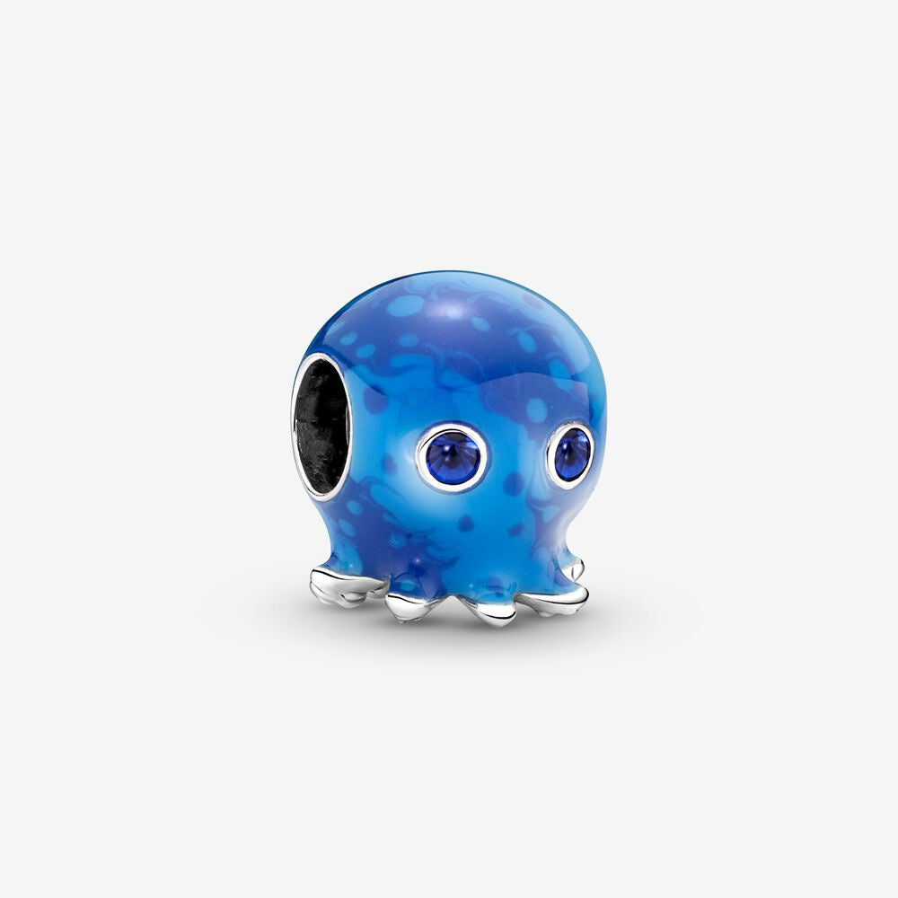 PANDORA Ocean Bubbles & Waves Octopus Charm 791698C01