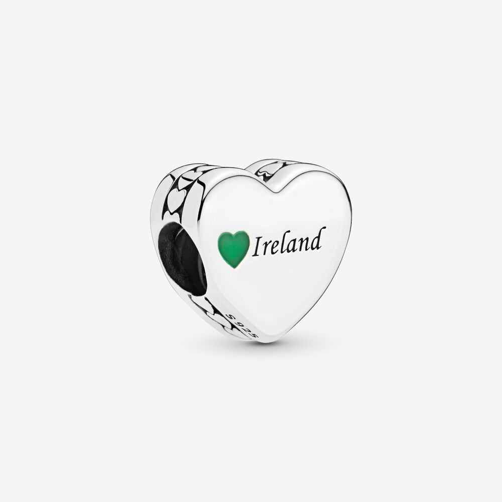 PANDORA Ireland Love Heart Charm 792015_E007