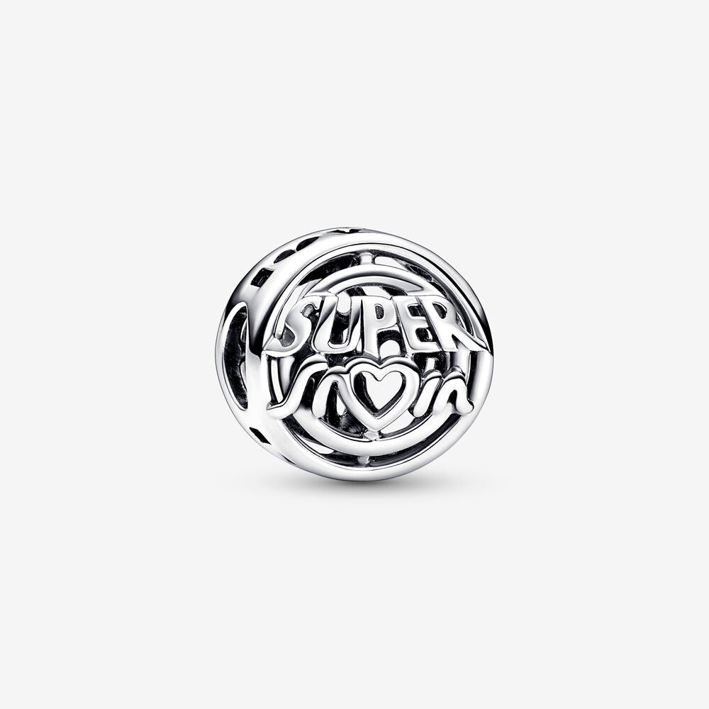 PANDORA Mum Hero Openwork Charm 792644C00