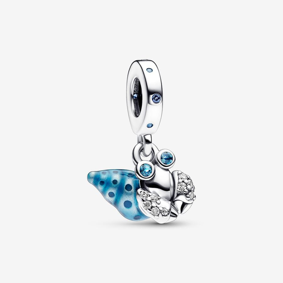 PANDORA Glow-in-the-dark Hermit Crab Dangle Charm 792700C01