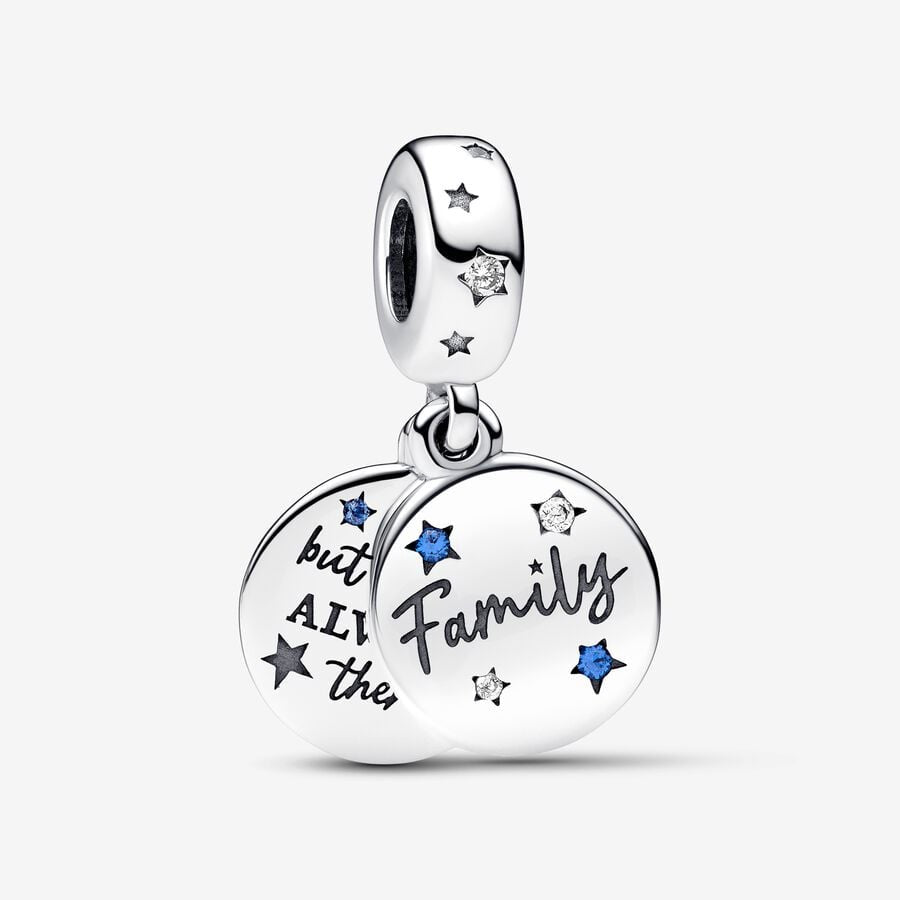 PANDORA Family Love Double Dangle Charm 792987C01