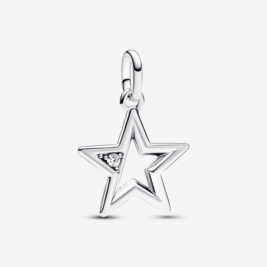 PANDORA ME Sparkling Star Medallion Charm 793032C01