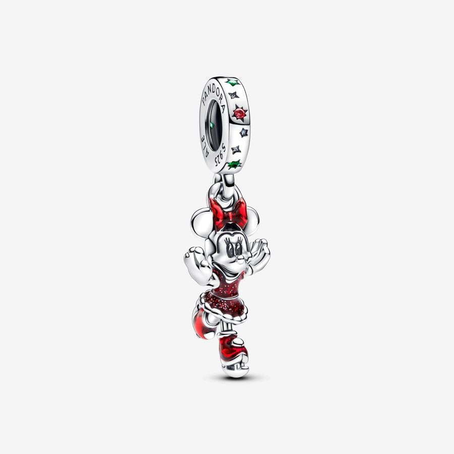 PANDORA Minnie Mouse Ice Skating Dangle Charm 793530C01
