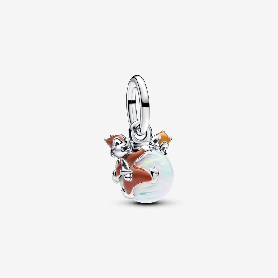 PANDORA Disney Chip & Dale Bauble Dangle Charm 793532C01