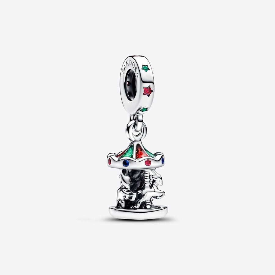 PANDORA Spinning Carousel Dangle Charm 793586C01