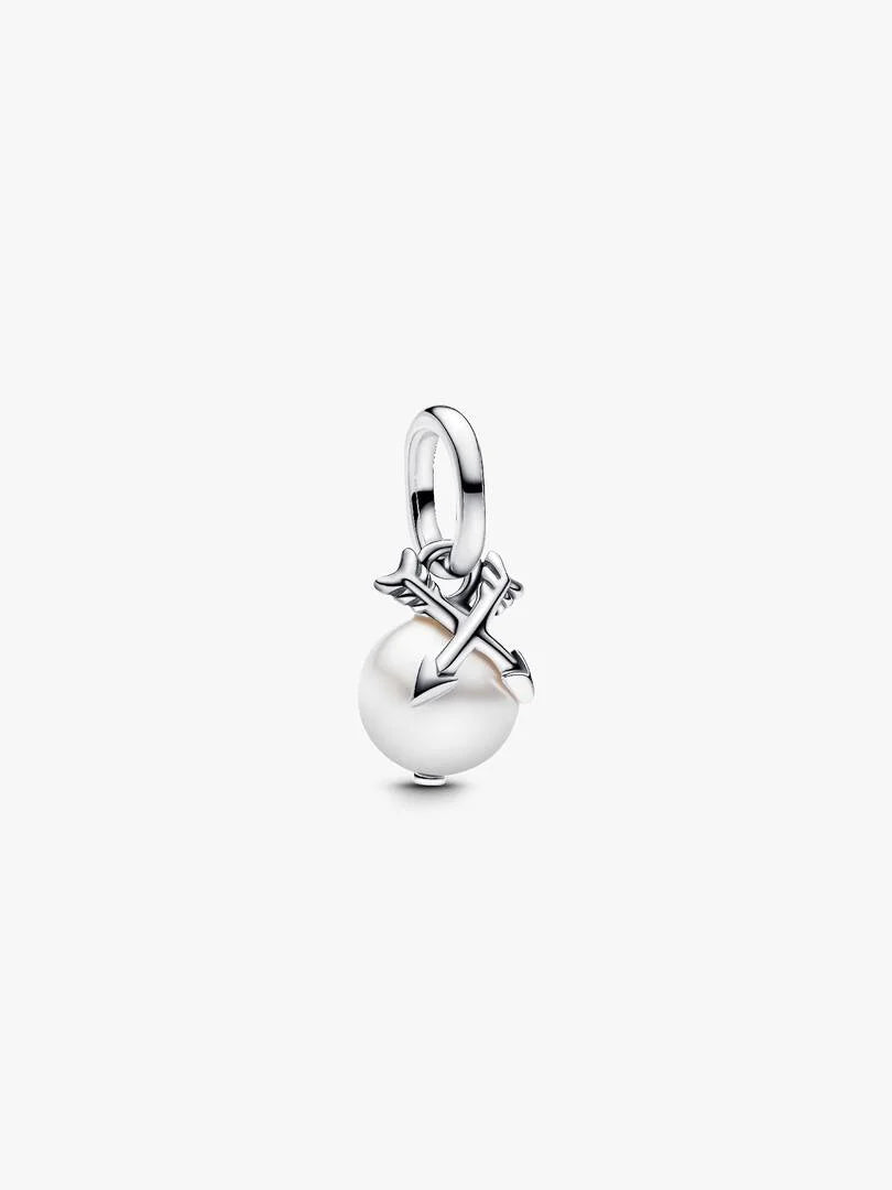 PANDORA Silver Crossing Arrows with pearl 793687C01