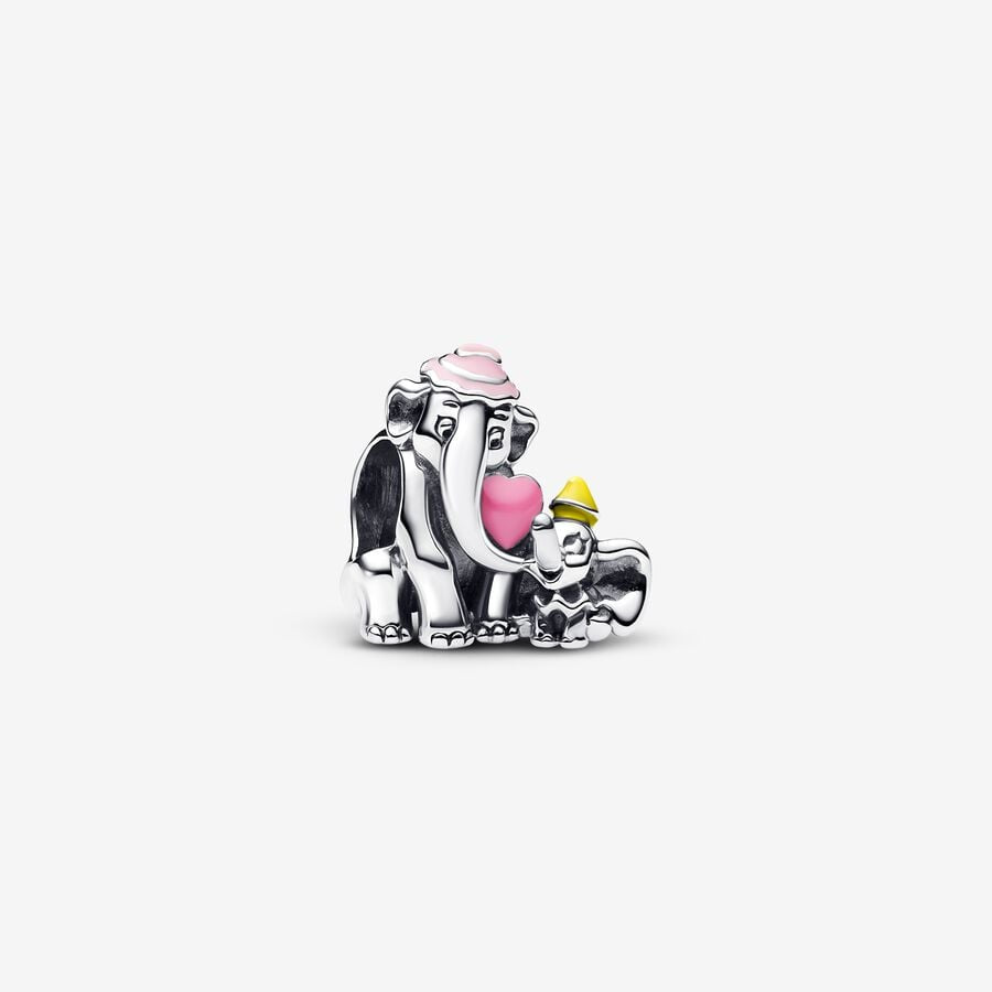 PANDORA Disney Dumbo & Mum Charm 793751C01