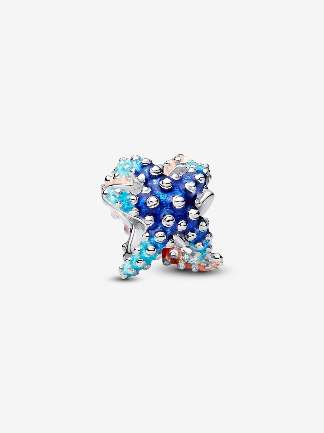 PANDORA Colourful Starfish Mini Charm silver 793817C01