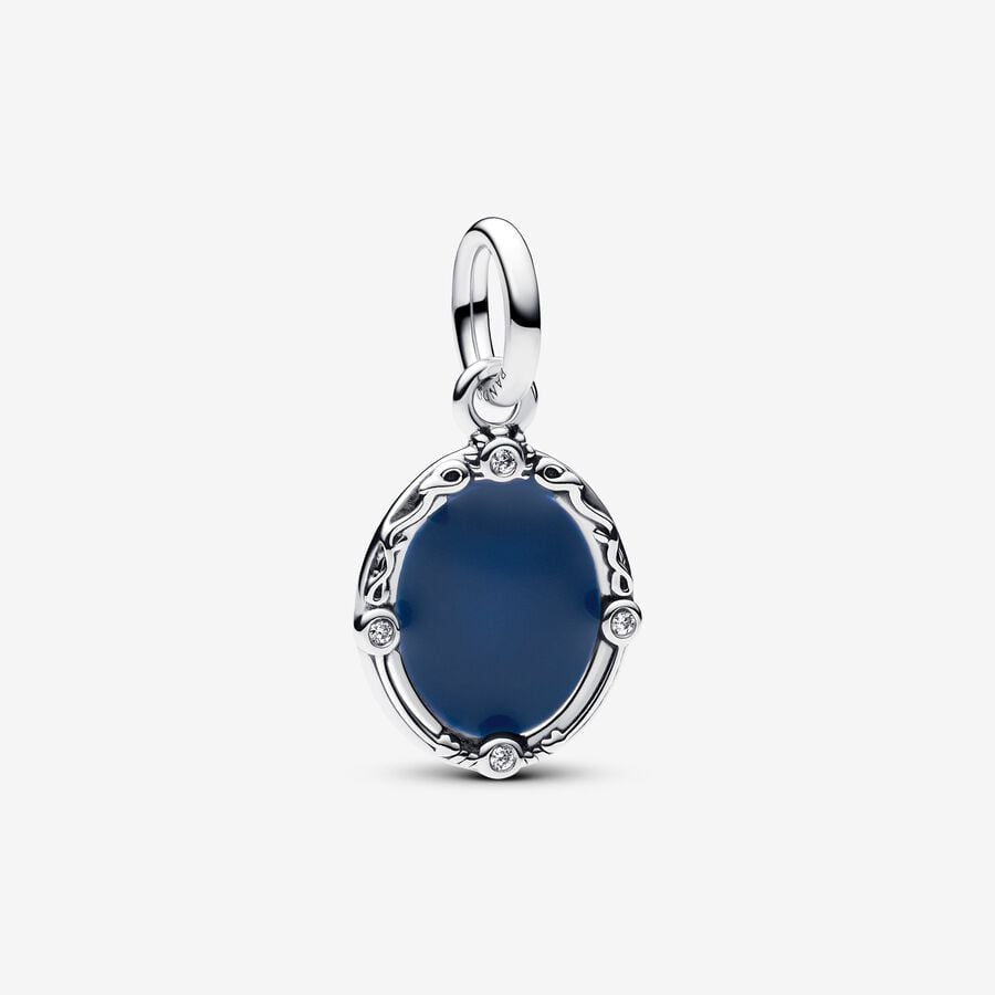 PANDORA Disney Snow White Magic Mirror Dangle Charm 793840C01