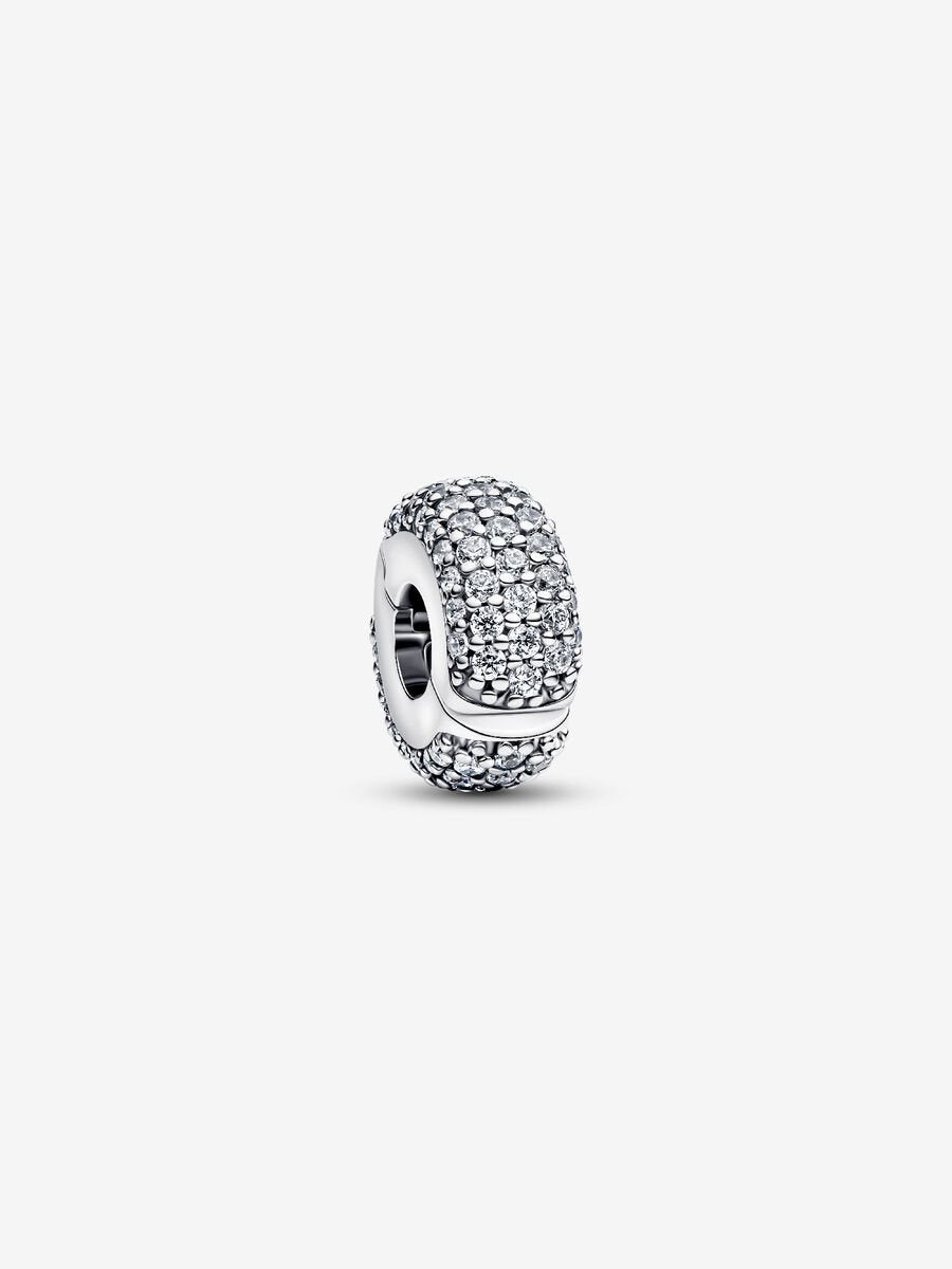 PANDORA Pavé Clip Charm 794032C01