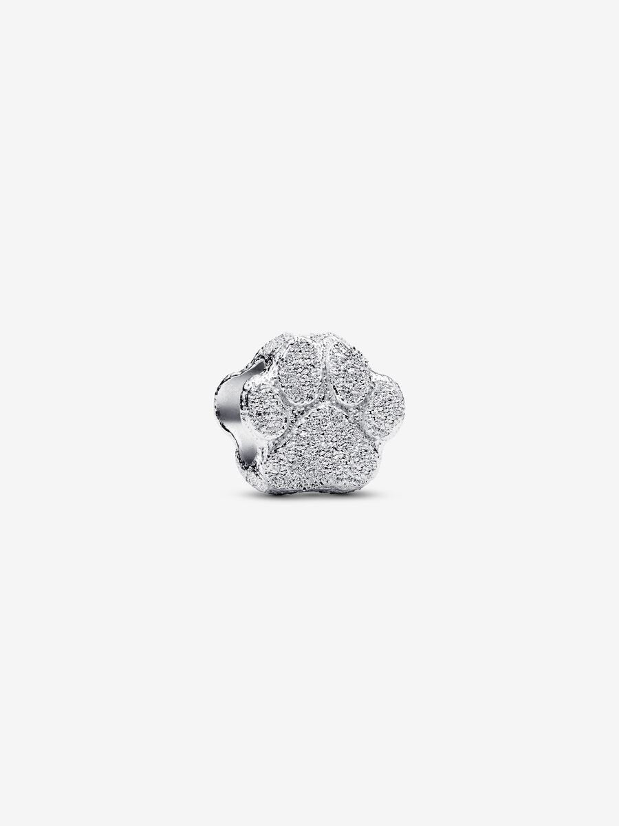 PANDORA Textured Paw Mini Charm 794043C00